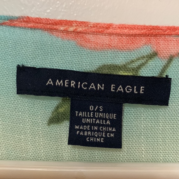 Multicoloured American Eagle Kimono (One Size) - Picture 3 of 3